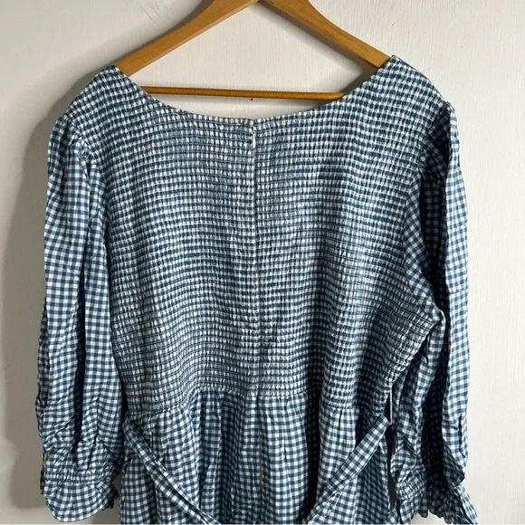 Leah Ryder x JessaKae Blue Gingham Dress Size 3X